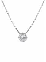 Collier Davite & Delucchi Femme in Or blanc Diamante CLN011050 0S